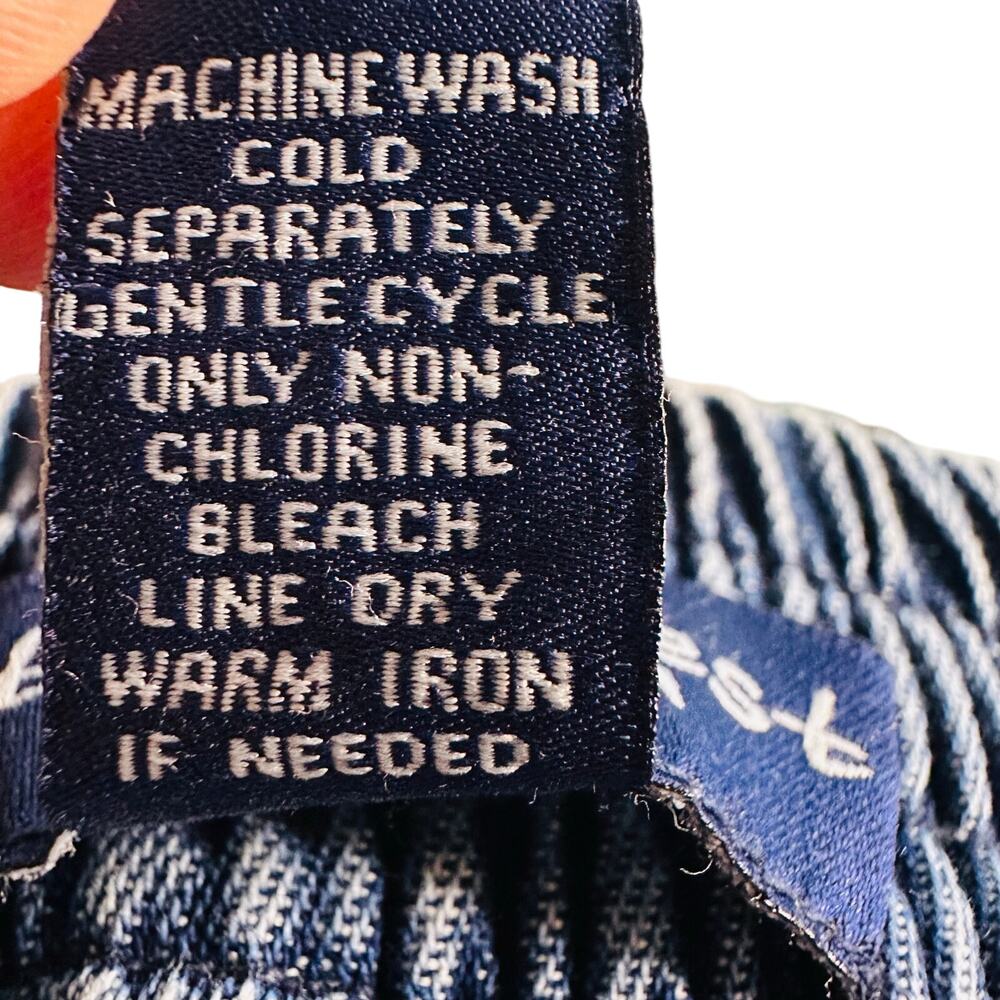 Studio West Apparel Denim Patchwork Semi Elastic … - image 4